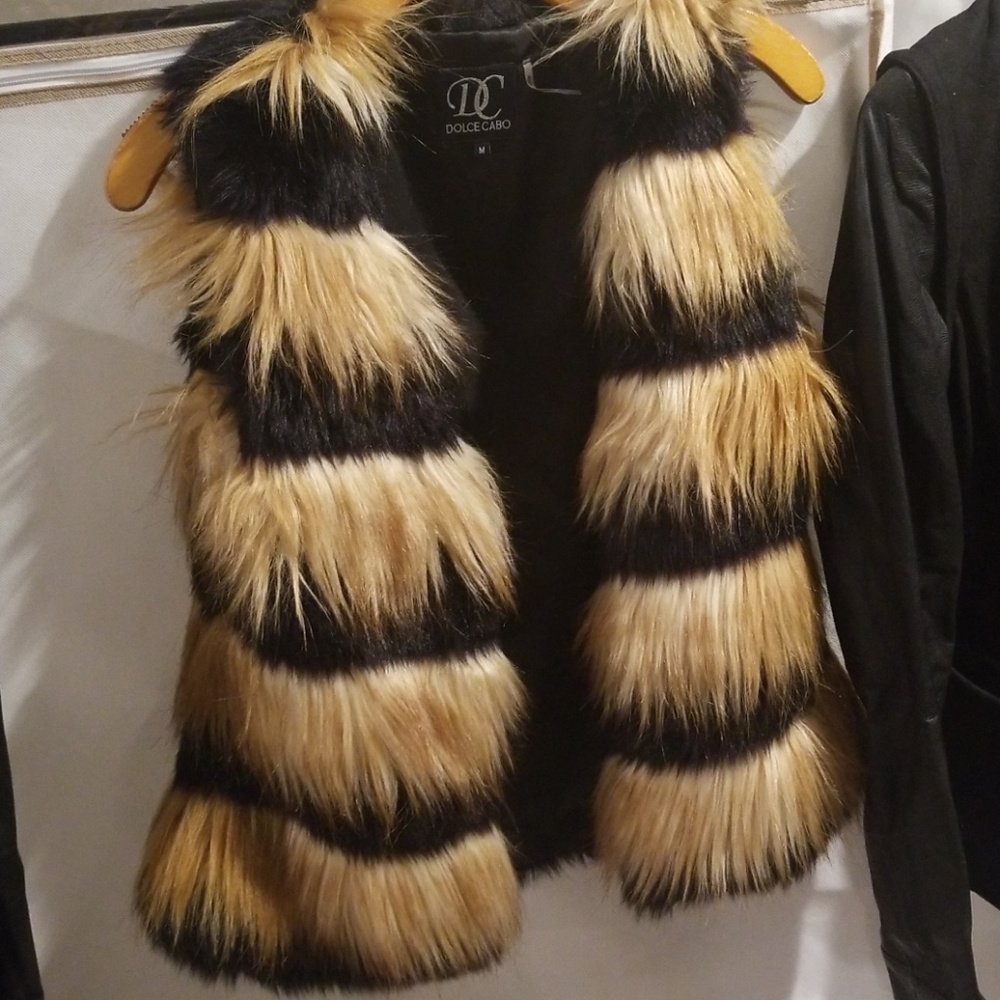 Foxy fur vest